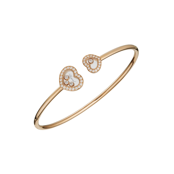Золотой браслет Chopard Happy Diamonds 85A614-5202