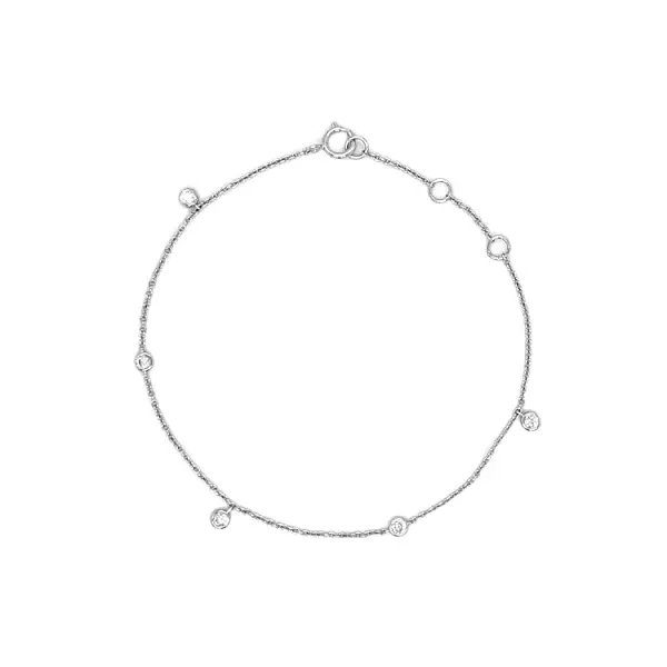 Золотой браслет с бриллиантами