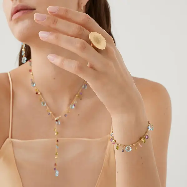 Золотой браслет Marco Bicego Paradise BB2584 MIX01T Y