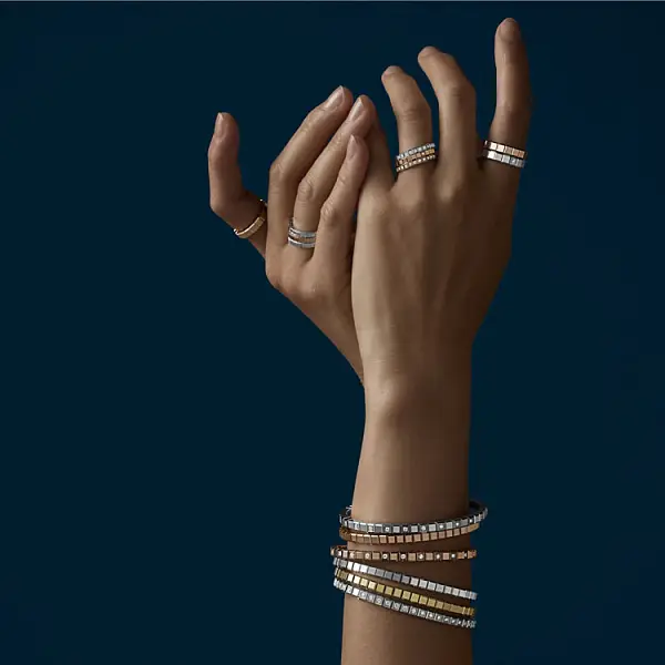 Золотой браслет Chopard Ice Cube 858350-5011