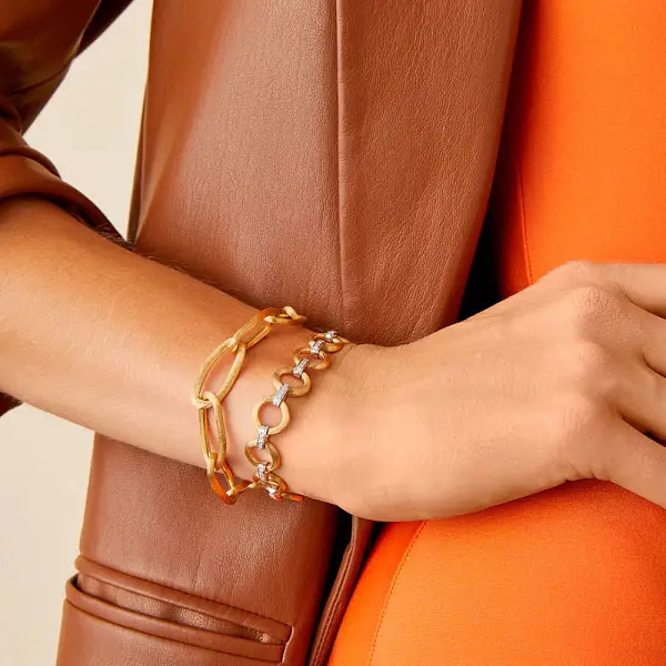 Золотой браслет Marco Bicego Jaipur Link Bracelet BB2660 B YW