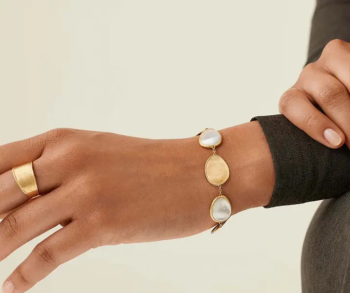 Золотой браслет Marco Bicego Lunaria BB2099 MPW Y 02