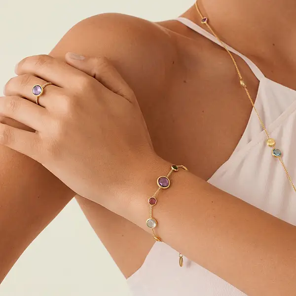 Золотой браслет Marco Bicego Jaipur Цвет BB2710 MIX01 Y 02