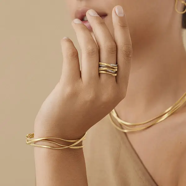 Золотой браслет Marco Bicego Marrakech BG848 Y 01