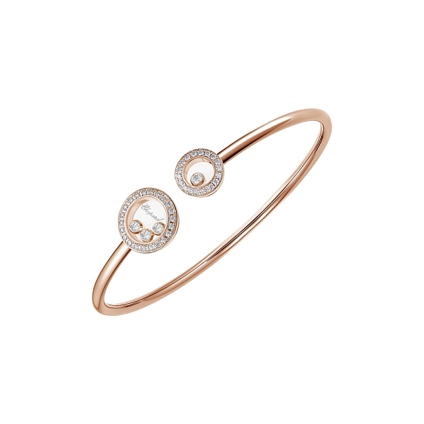 Золотой браслет Chopard Happy Diamonds 85A618-5202