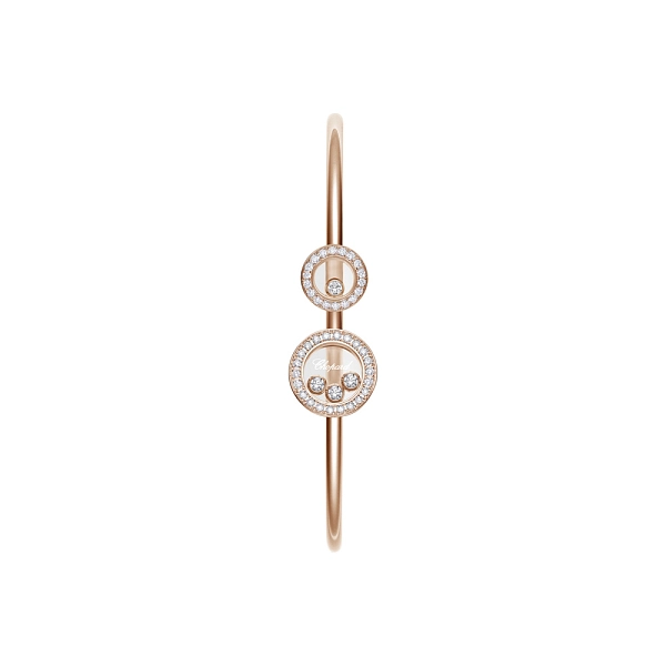 Золотой браслет Chopard Happy Diamonds 85A618-5202