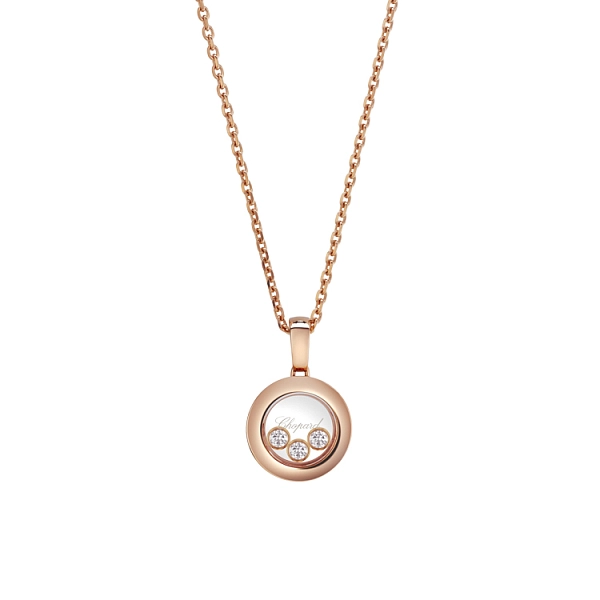 Золотой кулон Chopard Happy Diamonds 79A018-5001
