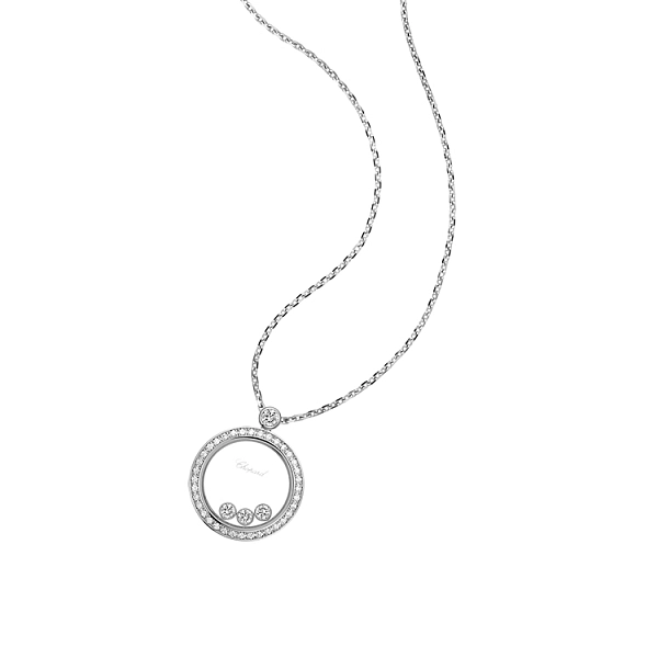 Золотое колье Chopard Happy Diamonds 793929-1301