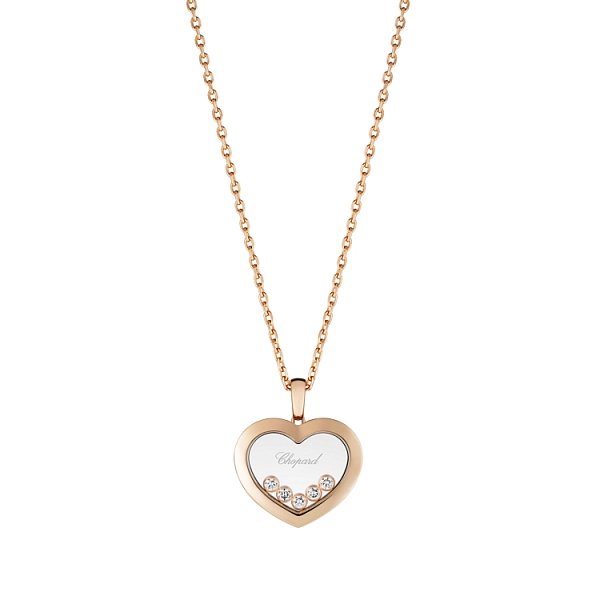 Золотое колье Chopard Happy Diamonds 79A038-5001