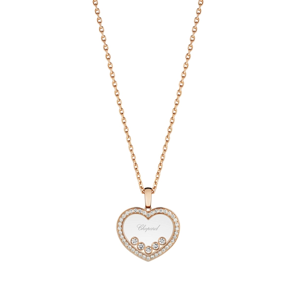 Золотой кулон Chopard Happy Diamonds 79A038-5201