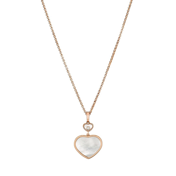 Золотой кулон Chopard Счастливые сердца 797482-5301