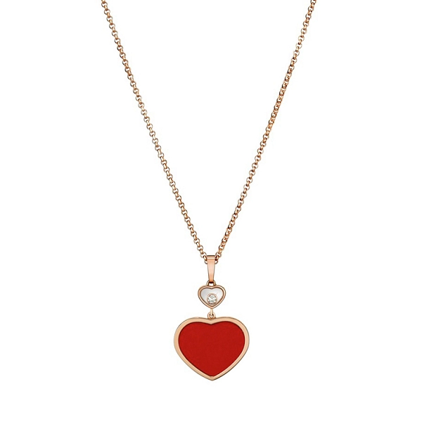 Золотой кулон Chopard Счастливые сердца 797482-5801