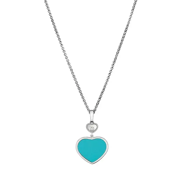 Золотой кулон Chopard Счастливые сердца 797482-1401