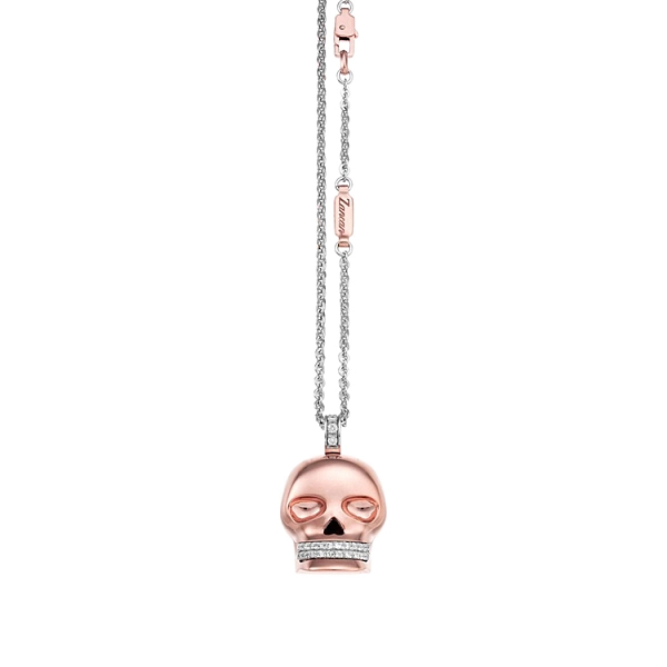 Золотая подвеска Череп Zancan Couture Limited Edition EC369RB