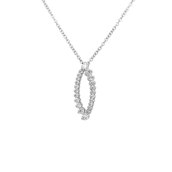 Золотая подвеска с бриллиантами