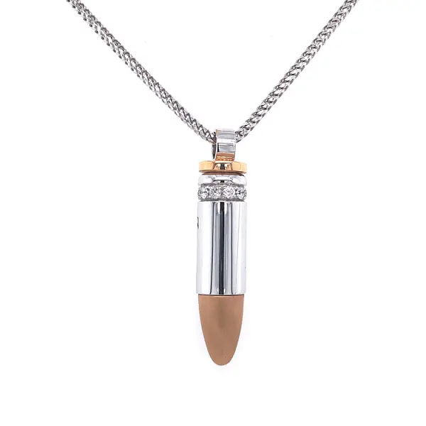 Золотая подвеска Zancan Couture Limited Edition с бриллиантами EC538BR60