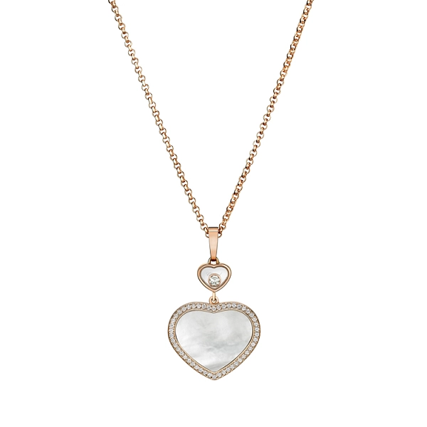 Золотое колье Chopard Happy Heatrs 79A074-5301