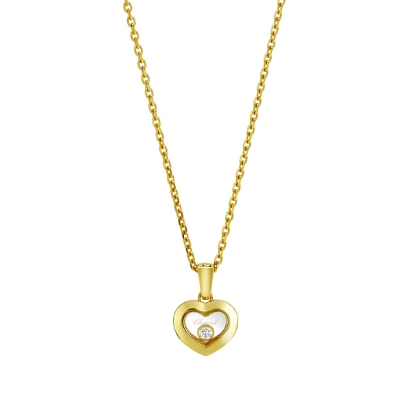 Золотой кулон Chopard Happy Diamonds 79A054-0001