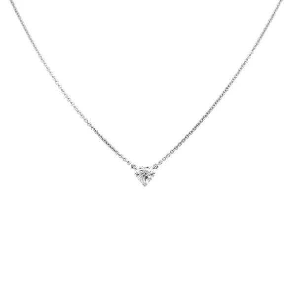 Золотая подвеска с бриллиантом