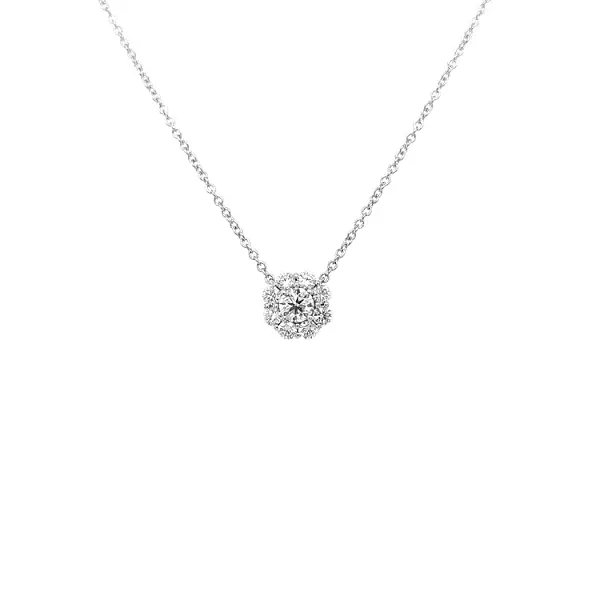 Золотая подвеска с бриллиантами