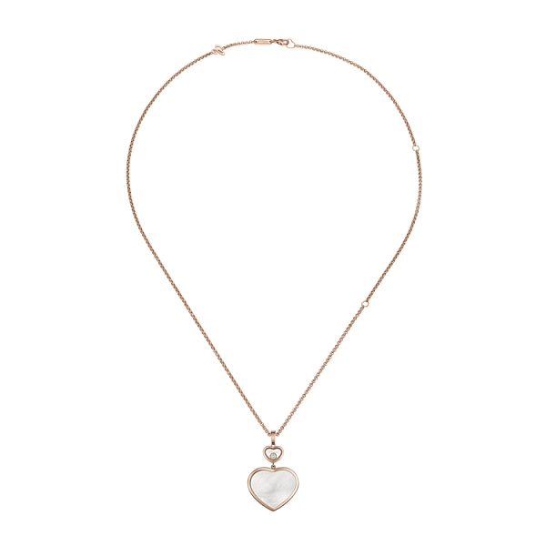 Золотой кулон Chopard Счастливые сердца 79A075-5301