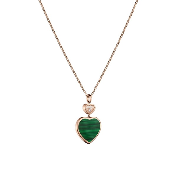 Золотой кулон Chopard Счастливые сердца 79A075-5151