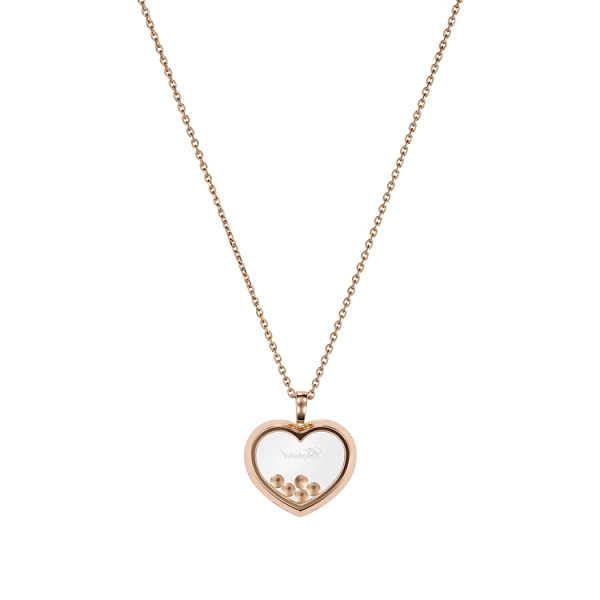 Золотой кулон Chopard Happy Diamonds 79A039-5201