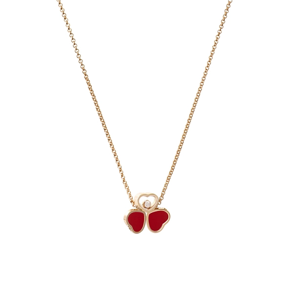 Золотое колье Chopard Happy Hearts 81A083-5811