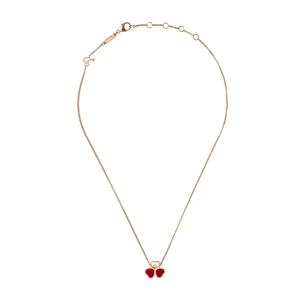 Золотое колье Chopard Happy Hearts 81A083-5811