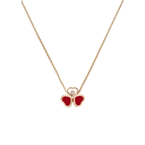 Золотое колье Chopard Happy Hearts 81A083-5811