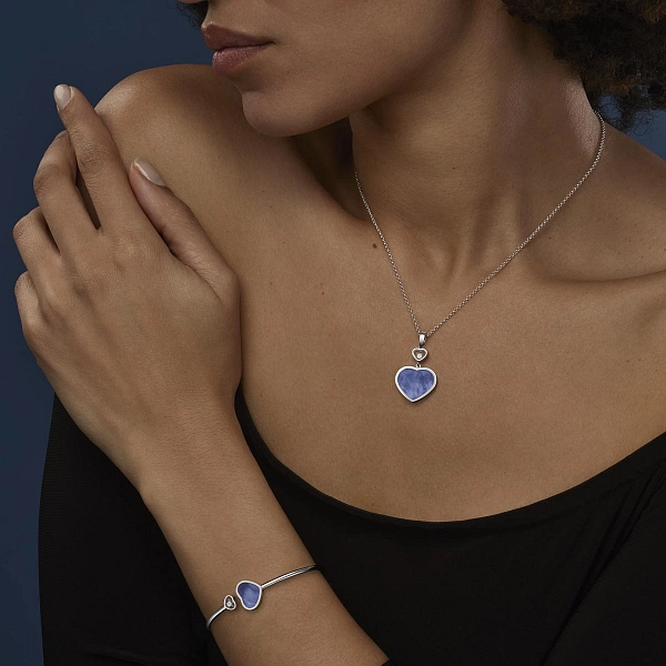Золотой кулон Chopard Счастливые сердца 797482-1350