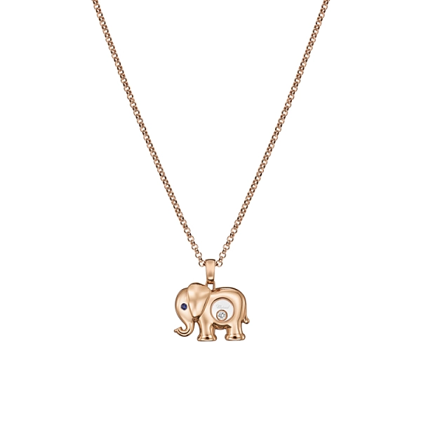 Золотой кулон Chopard Happy Diamonds Elephant 79A189-5001