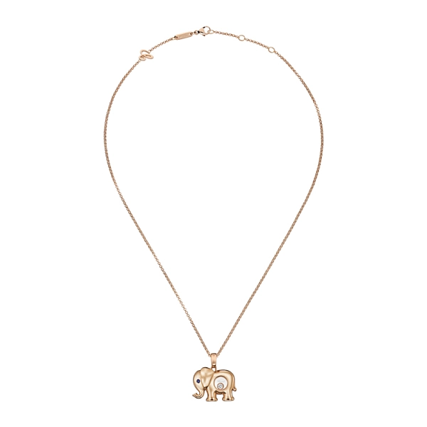 Золотой кулон Chopard Happy Diamonds Elephant 79A189-5001