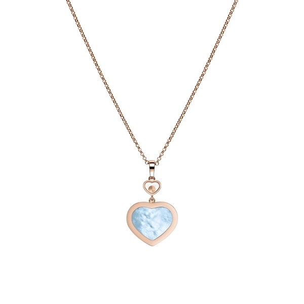Золотой кулон Chopard Счастливые сердца 79A074-5340