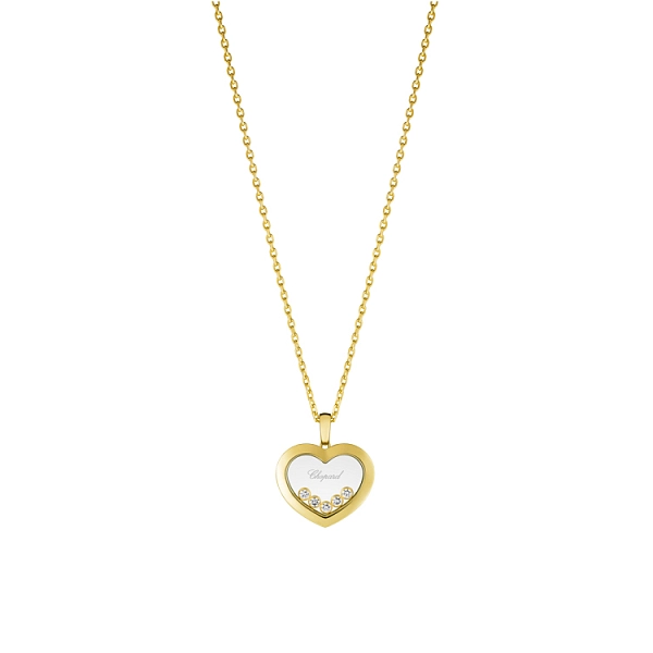 Золотой кулон Chopard Happy Diamonds 79A038-0001