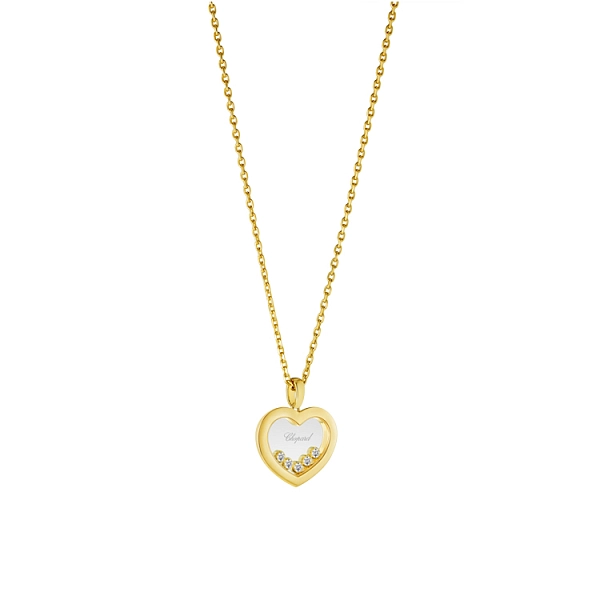 Золотой кулон Chopard Happy Diamonds 79A038-0001