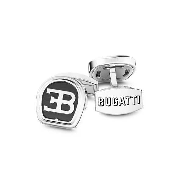 Серебряные запонки Zancan Bugatti G002