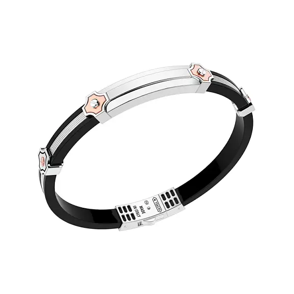 Золотой браслет Zancan EB621BR