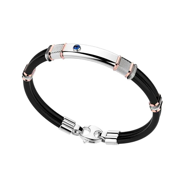 Золотой браслет Zancan EB583BR