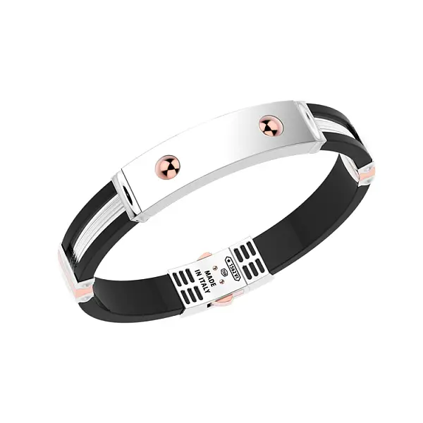 Золотой браслет Zancan EB628BR