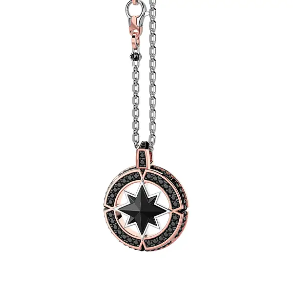 Золотая подвеска Zancan EC915RB60