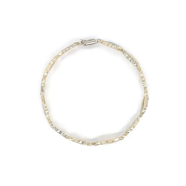 Золотой женский браслет