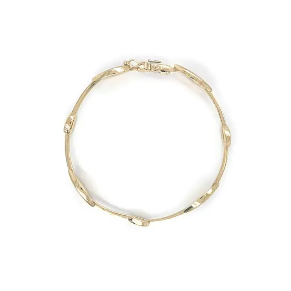 Золотой женский браслет