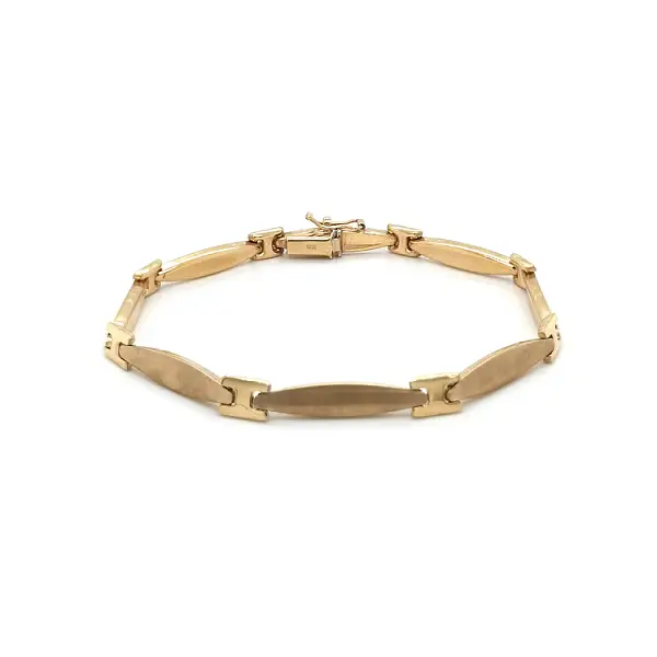 Золотой женский браслет