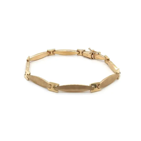 Золотой женский браслет