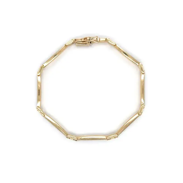 Золотой женский браслет