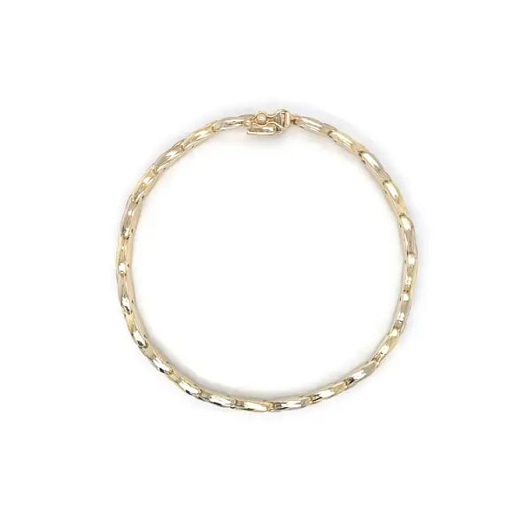 Золотой женский браслет