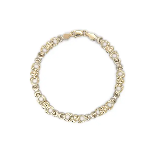 Золотой женский браслет