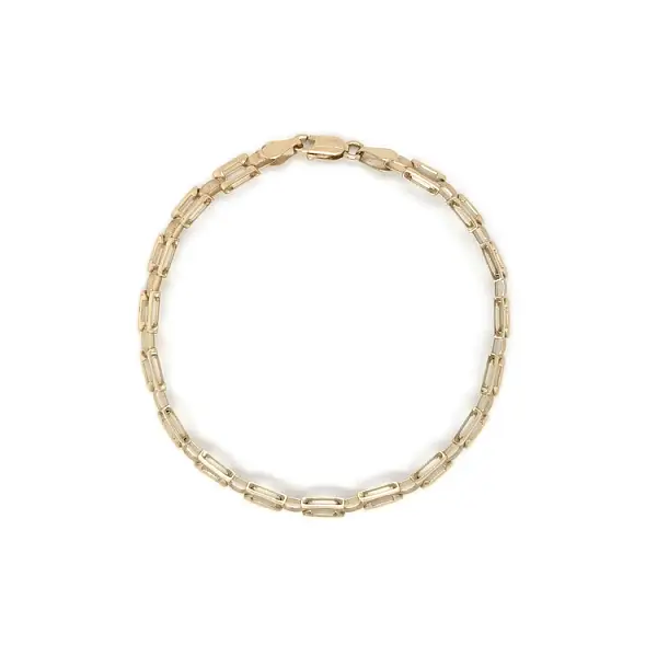 Золотой женский браслет