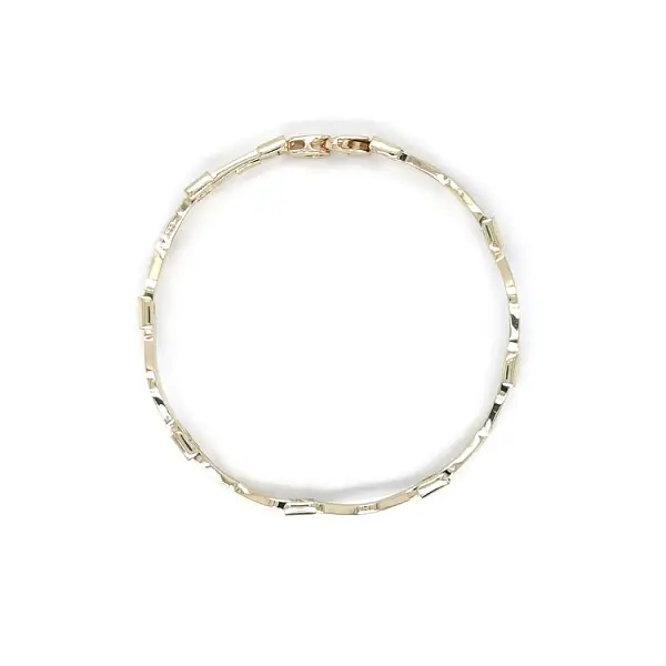 Золотой женский браслет